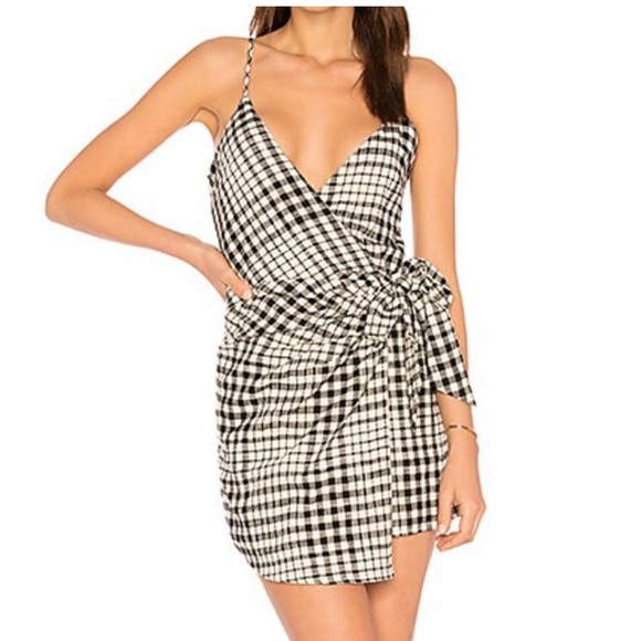 Free People Dresses & Skirts - Free People Nodia Wrap Mini Dress Size Small  Tie Waist